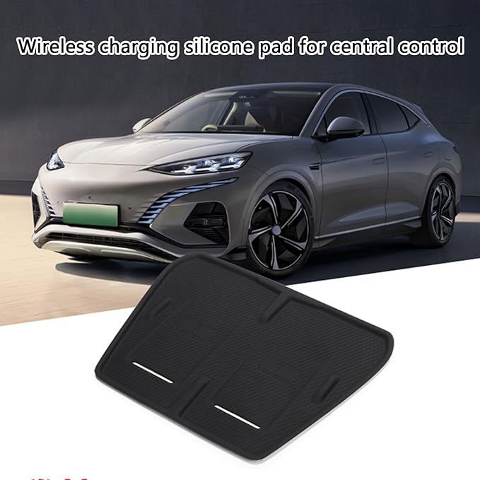 Wireless Chargers Pad Anti Slip Mat for N7 2023 Protections Silicone Pad Flexible Pad Easy Use Auto Interior Accessory