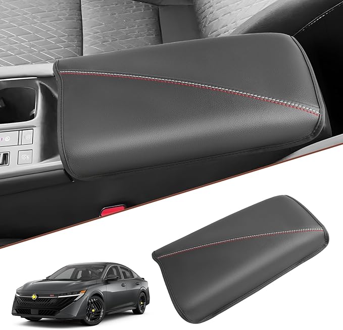 SKTU for 2026 Nissan Sentra Armrest Cover for 2026+ Nissan Sentra (S/SV/SR/SL) Center Console Cover Nissan Sentra 2026 Accessories Console Cushion Pad 2026 Sentra Seat Box Pad Soft