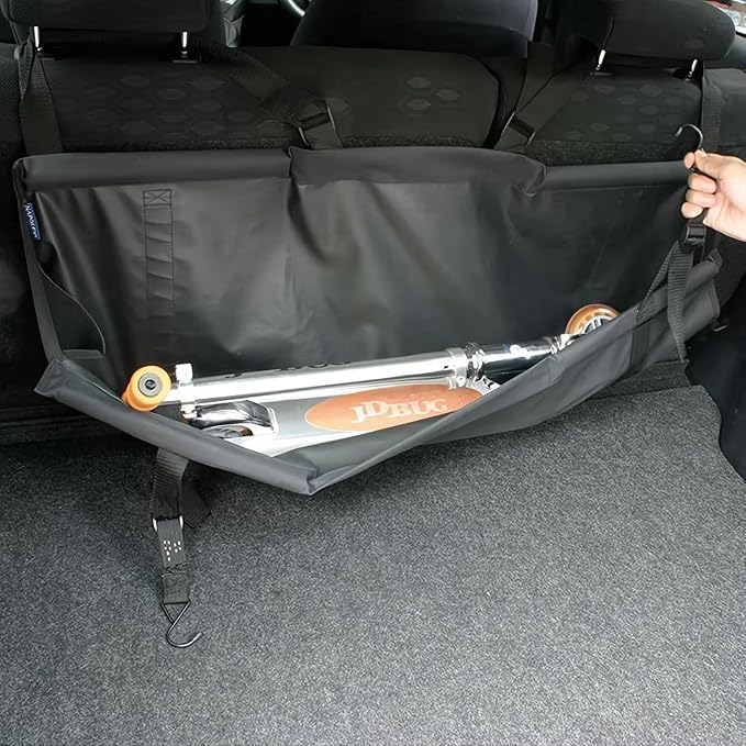 Car Trunk Hanging Organizer for Nissan Rogue 2014–2025 2026 Backseat Storage Bag Foldable Cargo Organizer for Camping, Road Trips, Kids’ Gear, Groceries,90 * 28cm