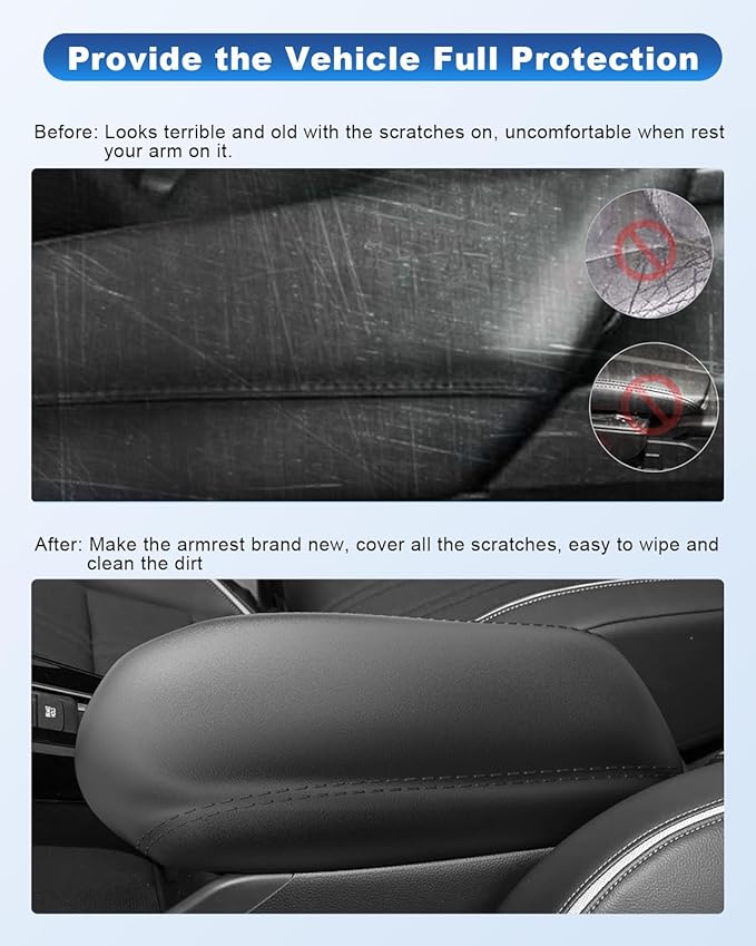 CDEFG for 2026 Honda HR-V Center Console Cover with Hidden Storage for 2023-2026 Honda HR-V Accessories Armrest Cover Middle Console Pad with Magnets Secret Box