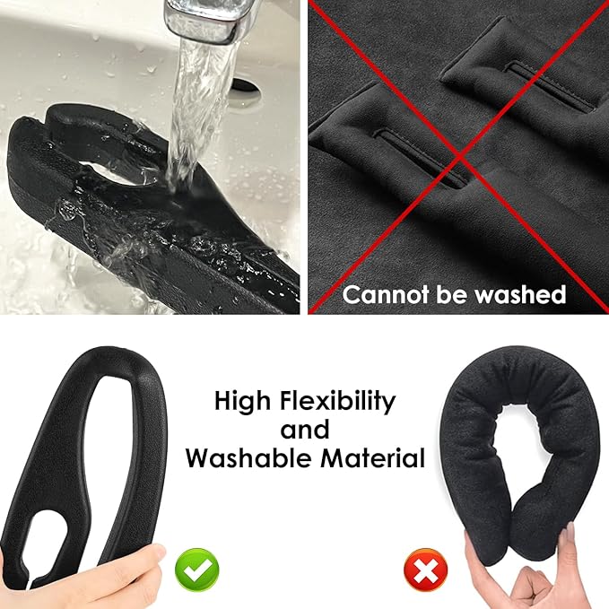 acetek Car Seat Gap Filler 2 Pack, Gap Stopper Fill Gap Between Seat and Console, Car Seat Gap Filler with Built-in Recessed Storage Organizer