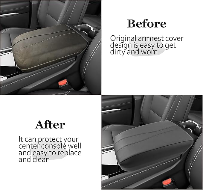 SKTU 2024 2025 2026 Chevy Traverse Center Console Cover for 2024 2025 2026 Chevrolet Traverse Armrest Cover 2024 2025 2026 Chevy Traverse Accessories 2024 2025 2026 Traverse Center Console Cushion