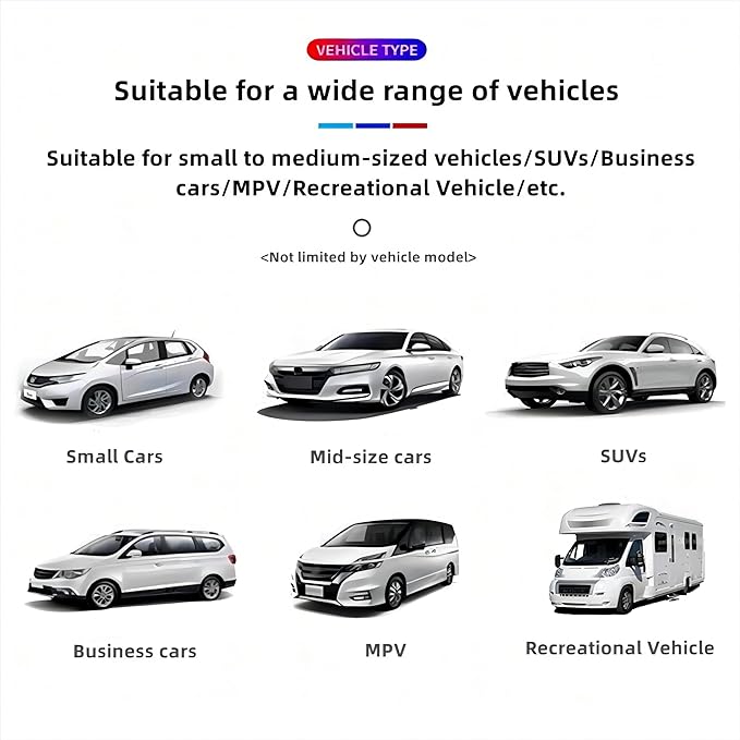 Car Steering Wheel Cover, 15 inch Microfiber Leather Carbon Fiber Soft Anti-Slip Breathable, Universal Size Elastic Car Accessory for Most Cars (White)