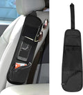 Hovom Car Seat Storage Hanging Bag, Multi-Pocket Car Seat Side Organizer, Multifunctional Mesh Pocket Auto Front Seat Organizer for Phone Wallet Glasses, Universal Car Accessories (Black, 1PCS)