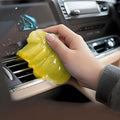 Car Cleaning Gel,Reusable Car Cleaning Putty for Interior Detailing, Car Cleaning Supplies, Auto Detailing Tools, Car Slime for Dust Removal, Car Accessories Interior, Car Cleaning Kit(Yellow, 3.0 OZ)