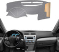 KEYOOG Dashboard Cover Dash Mat Fit for to-yota Camry 2011-2007 (for Left Hand Drive),Car Dash Board Mat Anti-Glare Carpet,Non-Slip Pad Sunshield Protector (Grey)