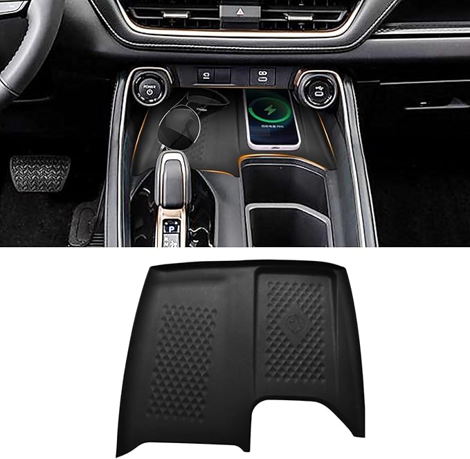 Wireless Charging Anti-Slip Mat for Grand Highlander Accessories 2026 2025 2024 Wireless Charging Pad Fit Toyota Car Accessories Non Slip Mat Cordless Charger Heat Insulating Silicone Material
