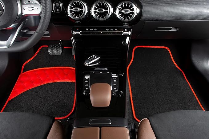 COLINOO 4 Pcs Car Floor Mats All Weather Universal Fit Car Mats Full Set for Car SUV Van & Truck