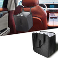 Car Trash Can, Oxford Cloth Foldable Auto Trash Bin Hanging, 1.85 Gallon Capacity Garbage Bag Organizer, Leak-Proof Waterproof Automotive Storage Container, Car Interior Accessories (Large)