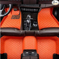 Custom Making Car Floor Mats Compatible with Audi BMW Mercedes-Benz Toyota Lexus Honda Infiniti Nissan Hyundai Kia All Models 2005-2026 (Orange)