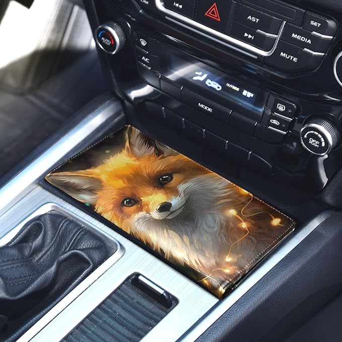 Car Registration and Insurance Holder Vehicle Glove Box Organizer Car Accessories Wallet Case for Women Men 202a0307