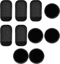 10PCS Silicone Car Dashboard Non-Slip Mats, Multi-Functional Auto Magic Gel Cell Phone Holder, Removable Car Dashboard Sticky Pad for GPS, Key, Sunglasses, Radar Detector
