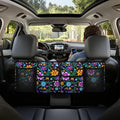 Hanging Trunk Organizer for Car Women Flower Car Organization Accessories Boho Car Decor Reusable Car Back Seat Organizer for SUV/MPV/Truck, Make The Trunk of Your Car Look Neat and Tidy