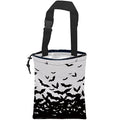 Car Trash Bag Hanging Abstract Black Bat Car Trash Can Waterproof Garbage Bag Hanging for Car Back Seat
