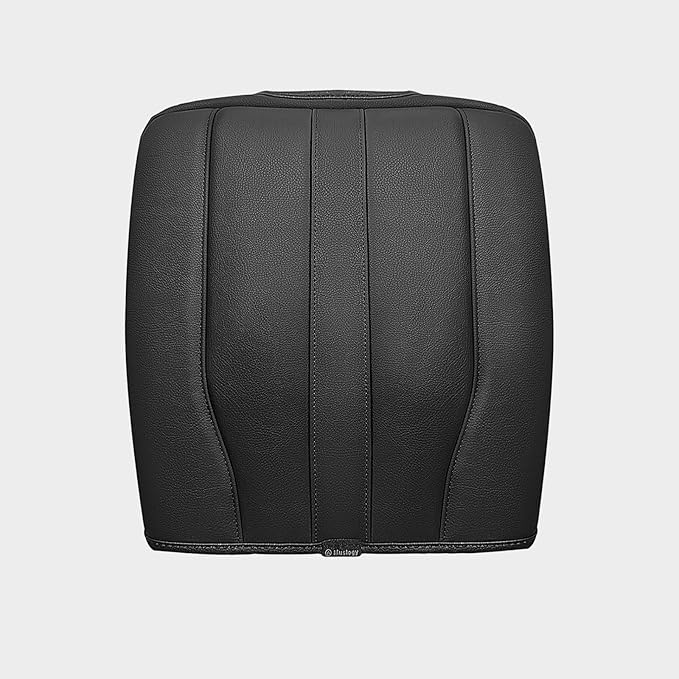 Muslogy Center Console Armrest Cover for 2019-2026 Chevy Silverado GMC Sierra, 2021-2025 2026 GMC Yukon& Chevy Tahoe/Suburban Comfort Armrest Pad Arm Rest Cushion Vegan Leather Protector Regular Thick