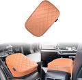 Brown Memory Foam Center Console Cover Cushion Pad Car Armrest Arm Rest Cover Cushion Compatible with Kia Sportage 2023-2025 Accessories