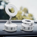 Beeasy for MagSafe Car Mount Upgraded Vacuum Suction Dashboard Phone Holder, 360° Adjustable Foldable Car Mount for iPhone17 16e 16 15 14 13 12 Pro Max, Fit for Gym/Smooth Surface, White
