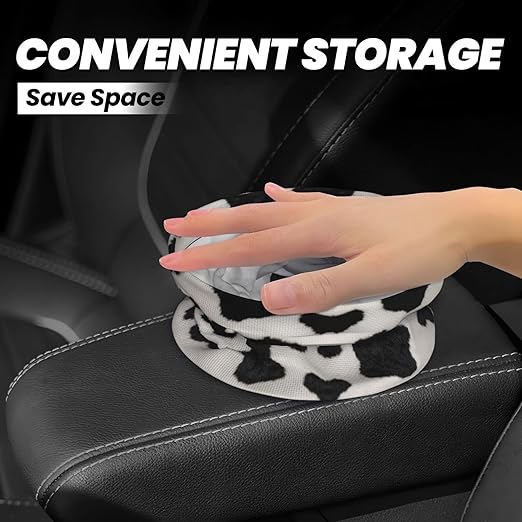 Aueimtia Car Trash Can – Collapsible & Waterproof Hanging Trash Bag, Pop-Up Garbage Bin for Cars, Trucks, Minivans, and Camping – Easy to Install & Clean