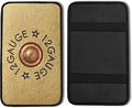 Ldntly Cool 12 Gauge Vehicle Center Console Armrest Cover Pad,Bullet Car Accessories Soft Middle Console Cushion Pad,Auto Arm Rest Mat Decor Bullets Gifts for Women Men Dad for Most Vehicle SUV Truck