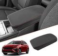 SKTU for 2018 2019 2020 2021 2022 2023 Hyundai Kona Center Console Cover 2023 Kona Armrest Pad Seat Box Cover 2023 Hyundai Kona Automotive Car Center Console Soft Cushion Not for Kona EV