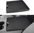 INTGET Center Console Armrest Cover for 2026 Ford F150 Accessories 2015-2023 2024 2025/for F250 F350 F450 F550 2017-2026 40/20/40 Jump Seat Car Arm Rest Lid Seat(black stitches, 2015-2026 Jump Seat)