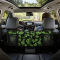 Green Leaf Car Trunk Organizer for SUV Organizer Trunk Storage Organizer, St. Patrick's Day Decorations Trunk Storage Organizer, It Easy to Find Things, Frees Trunk Floor, Space-Saving