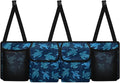 Sea Turtle Car Trunk Organizer and Storage, Backseat Hanging Storage with 4 Bag Car Accessories, Backseat Car Organizer Universal for Cars, Truck