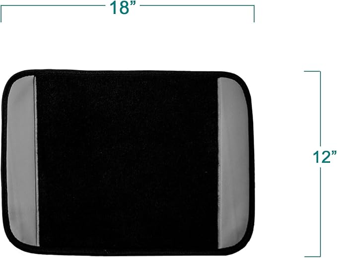 FH Group Car Floor Mats - Carpet for Cars, Universal Fit Automotive All Purpose Car Protector Mat for Most Sedan, SUV, Truck Floor Mats Black