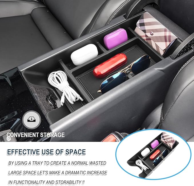 Ruiya 2026 Camry Armrest Cover for 2026 Toyota Camry Accessories Soft Comfy Center Console Lid Cover Compatible with 2025 2026 Toyota Camry LE/SE/XLE/XSE/TRD