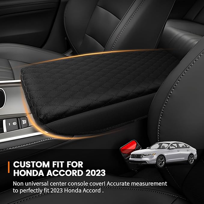 Honda Accord 2023 2024 2025 2026 Center Console Cover Armrest Cover Armrest Cushion Pad Cover for Honda Accord Accessories