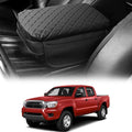 Console Cushion Cover for Toyota Tacoma 2005-2015 SR SR5 Off-Road PreRunner TRD-Sport pro Limited Tacoma Organizer Armrest Storage Box Cover Tacoma Interior Accessories