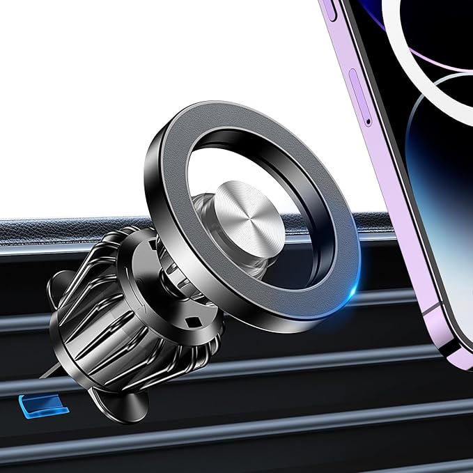 Car Phone Holder for Magsafe Car Mount【Strongest Magnetic】Phone Holders for Your Car Dashboard Air Vent【Hands Free】Cell Phone Automobile Cradles Magnetic Car Phone Mount for iPhone 17 Pro Max 16 15 14
