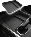 CDEFG for 2024 2025 2026 Chevy Silverado 2500 3500 HD Accessories Center Console Organizer Tray for Chevrolet Silverado 2500HD 3500HD- Not Compatible with Front Triple Seats/1500