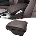 Center Console Armrest Cover for Honda Pilot 2023-2026, Passport 2024-2026, Ridgeline 2024 2025, Durable Middle Console Lid Protector, PU Leather Trim, Anti-Scratch