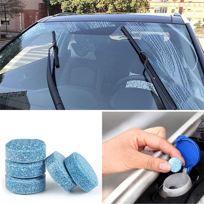 Car Cleaning Gel Multipurpose Car AC Vent Interior Dust Cleaning Gel Jelly Car Interior Keyboard PC Laptop Electronic Gadget Cleaning Kit with Fregrance (Cleaning Gel + Windshield Tablet)