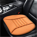 Car Seat Cushion, Breathable Driver Seat Protector with 1.2" Thick Comfortable Memory Foam, Universal Non-Slip Chair Pillow Pressure Relief Cushion Pad for Car Home Office (Orange)