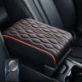 Car Armrest Pad for Mercedes Benz S Class S500 S580 S580e Waterproof Center Console Pad Car Armrest Seat Box Cover Protector Universal Arm Rest Cushion Pads,D