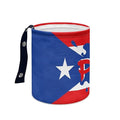 Car Trash Can with Hanging for Back Seat, Car Accessories for Women Men Automotive Garbage Cans Vehicle Trash Can for Truck SUVPR Flag