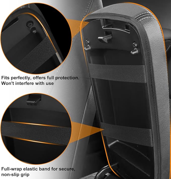 Center Console Cover for Kia Optima 2016 2017 2018 2019 2020 Car Accessories Center Consoles Anti-Scratch Waterproof PU Leather Arm Rest Covers Armrest Box Cushion Pad Automotive Interior Accessory