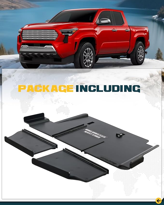 Trumgeta Glove Box Organizer Fit for 2024 2025 2026 Toyota Tacoma Glove Box Compartment Insert Storage Divider 4th Gen Tacoma Accessories