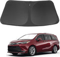 Windshield Sun Shade Fit for 2021 2022 2023 2024 2025 2026 Toyota Sienna Mini Van Accessories Front Window Sunshade Keep Your Car Cooler
