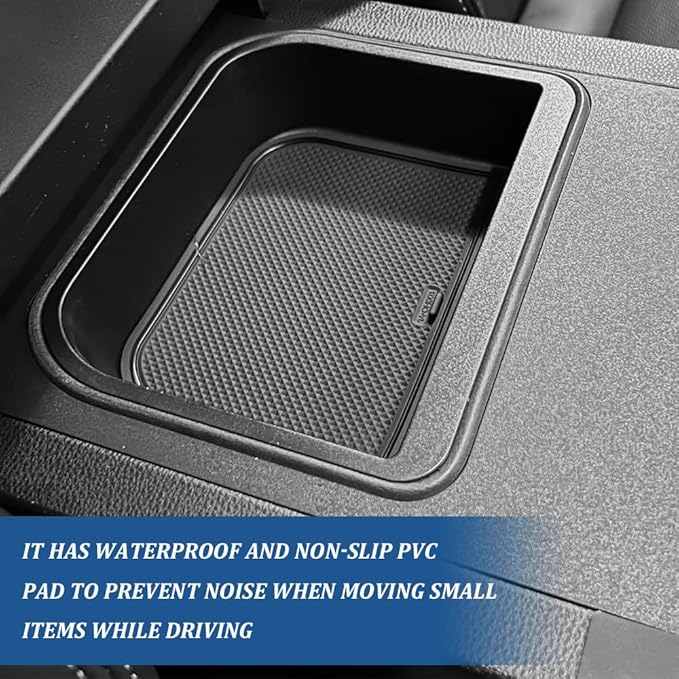 Center Console Cool Box Organizer, Auto Insert Tray Accessories, ABS Armrest Storage Box Tray, Car Accessories Armrest Organizer Trays Fit for Toyota Land Cruiser Prado 250/ Lexus GX 550