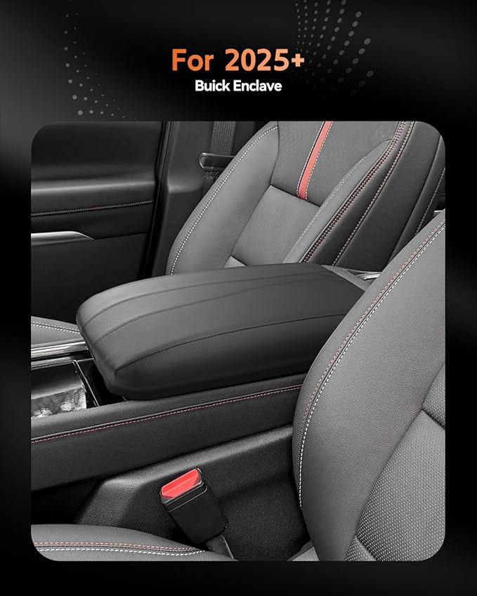 CDEFG for Chevrolet Traverse 2024 2025 2026 Center Console Cover Armrest Box Cover for Chevy Traverse (LT, Z71, High Country, RS) Accessories Console Arm Rest Protector