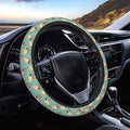 FeHuew Cute Unicorn Pug Puppies Steering Wheel Cover for Women, Girls 15 inch Universal Auto Car Anti Slip Wrap Steering Wheel Covers Fit for Vehicles, Truck, SUV