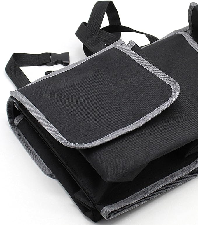 N/A/A /A Car Trunk Organizer, Car Trunk Organizer Collapsible Backseat, Backseat Trunk Organizer for SUV & Car - Hanging Organizer Foldable Cargo Storage Bag