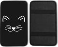 Ldntly Cat Vehicle Center Console Armrest Cover Pad,Cat Car Accessories Soft Middle Console Cushion Pad,Auto Arm Rest Mat Decor Cats Gifts for Women Men Dad for Most Vehicle SUV Truck