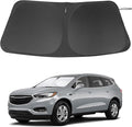Windshield Sun Shade Custom Fit for 2018-2024 Buick Enclave Accessories Foldable Sunshade Sun Blocker Protect Car from Sun Rays & Heat Damage Keep Car Cooler