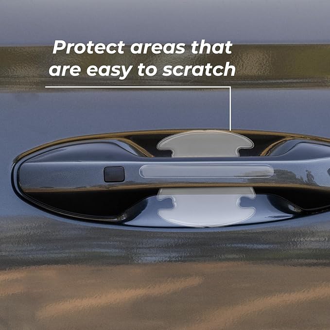 16PCS Car Door Handle Protector, Transparency Car Door Handle Scratch Protector, Waterproof Cars Handles Protecting, for Most Cars Handles