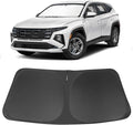 Windshield Sun Shade Custom Fit for 2022 2023 2024 2025 2026 Hyundai Tucson Accessories Foldable Sunshade Sun Blocker Protect Car from Sun Rays & Heat Damage Keep Car Cooler