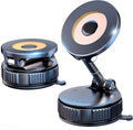 Vacuum Suction Cup Magnetic Phone Holder for Car,Mirror,Desk,360°Abjustable & Foldable,Upgraded Suction Phone Mount for Mag-Safe iPhone 17 Pro Max 16 15 14 13 12 Android & All Smartphones